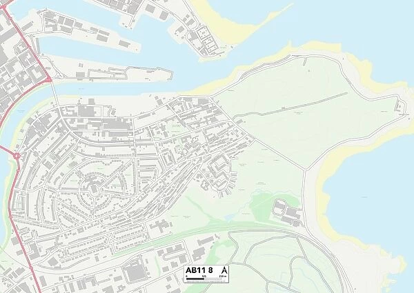 Aberdeen AB11 8 Map