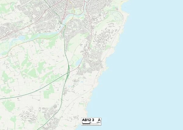 Aberdeen AB12 3 Map