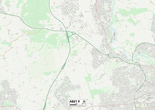 Aberdeen AB21 9 Map