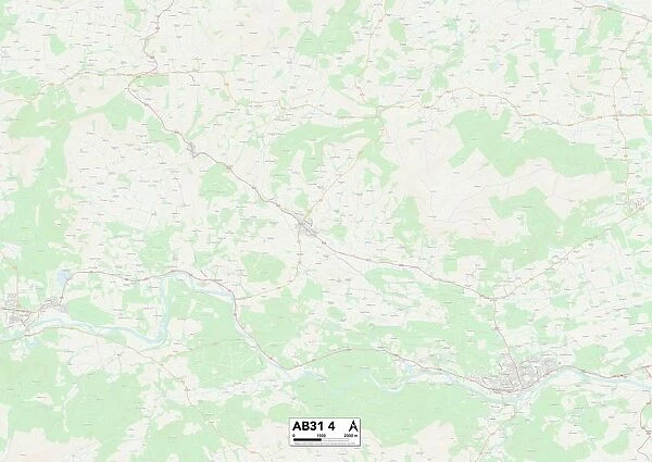 Aberdeenshire AB31 4 Map