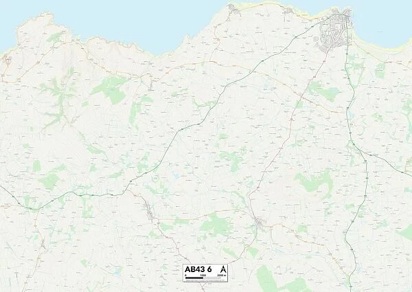 Aberdeenshire AB43 6 Map