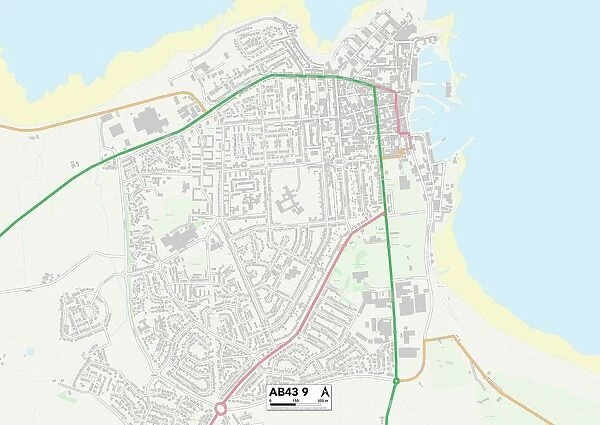 Aberdeenshire AB43 9 Map