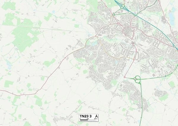 Ashford TN23 3 Map