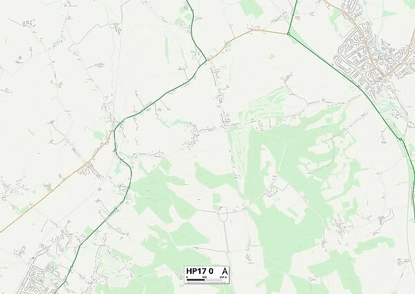 Aylesbury Vale HP17 0 Map