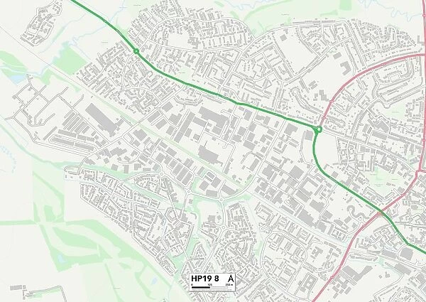 Aylesbury Vale HP19 8 Map