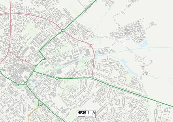 Aylesbury Vale HP20 1 Map