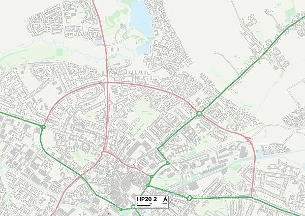 Aylesbury Vale HP20 2 Map