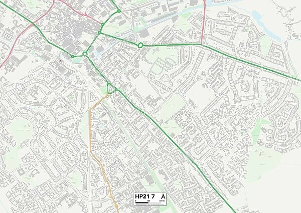 Aylesbury Vale HP21 7 Map