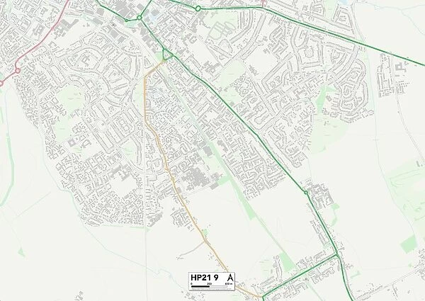 Aylesbury Vale HP21 9 Map