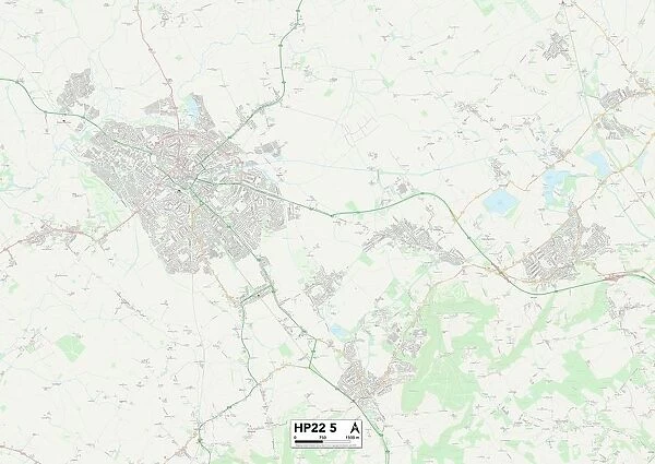 Aylesbury Vale HP22 5 Map