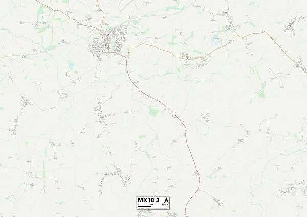Aylesbury Vale MK18 3 Map