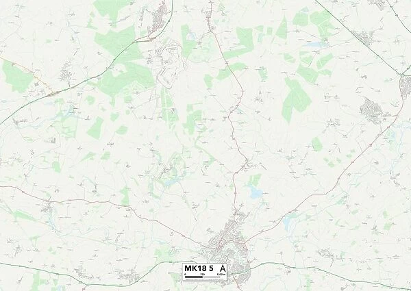 Aylesbury Vale MK18 5 Map