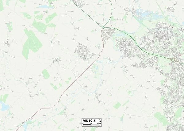 Aylesbury Vale MK19 6 Map