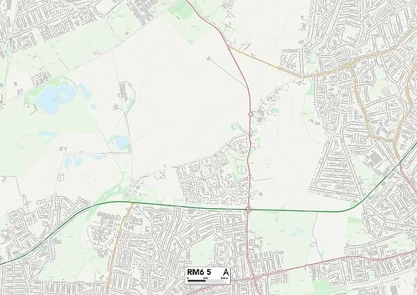 Barking and Dagenham RM6 5 Map