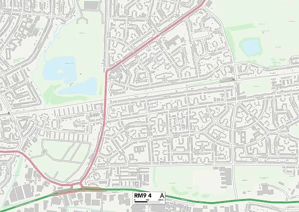 Barking and Dagenham RM9 4 Map