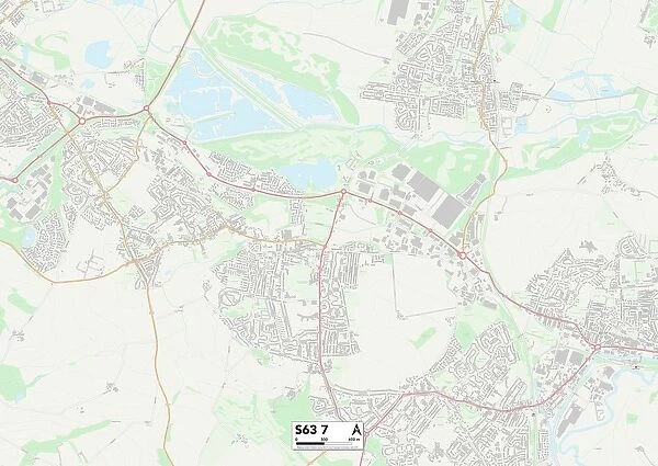 Barnsley S63 7 Map