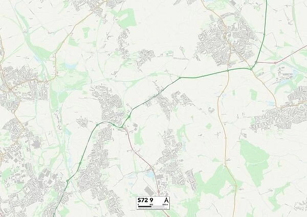 Barnsley S72 9 Map
