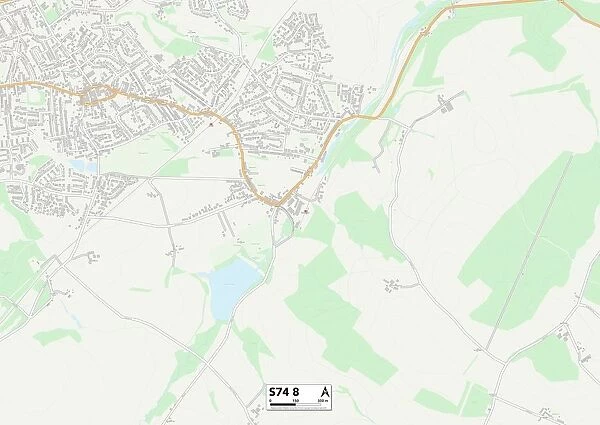 Barnsley S74 8 Map