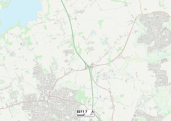 Basildon SS11 7 Map