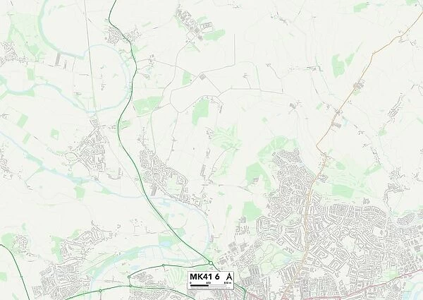 Bedford MK41 6 Map