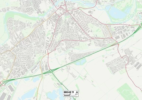 Bedford MK42 9 Map