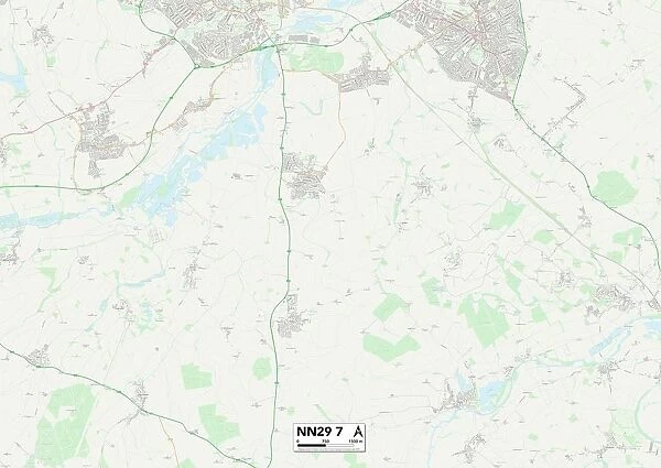 Bedford NN29 7 Map