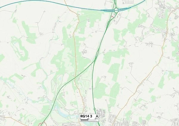 Berkshire RG14 3 Map