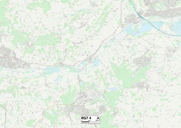 Berkshire RG7 4 Map