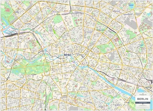 Berlin City Centre Street Map