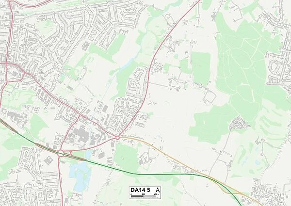 Bexley DA14 5 Map