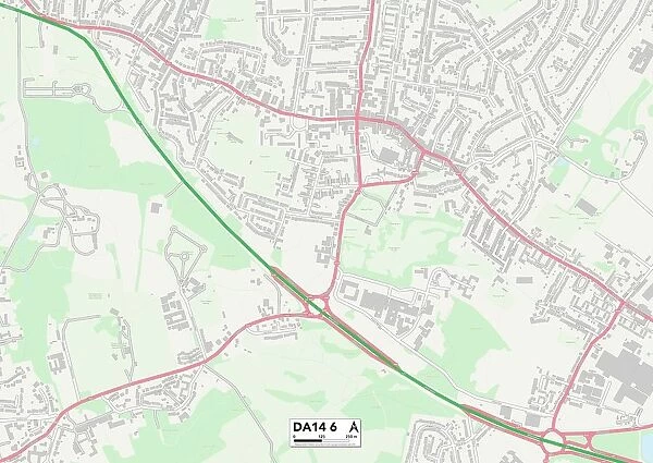 Bexley DA14 6 Map