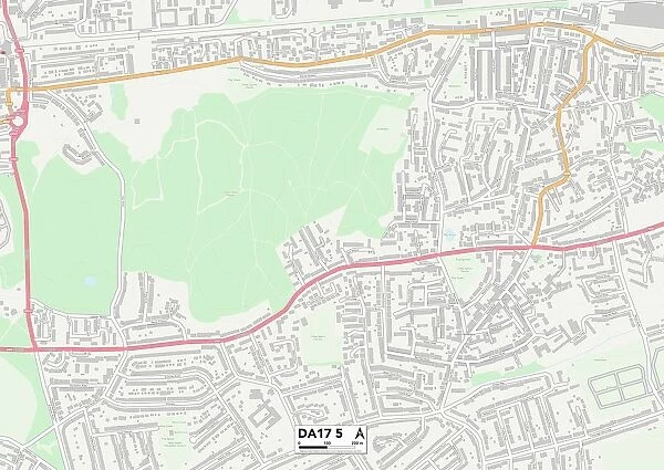 Bexley DA17 5 Map