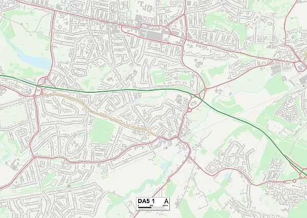 Bexley DA5 1 Map