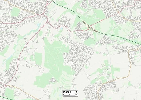 Bexley DA5 2 Map