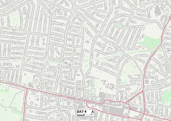 Bexley DA7 4 Map