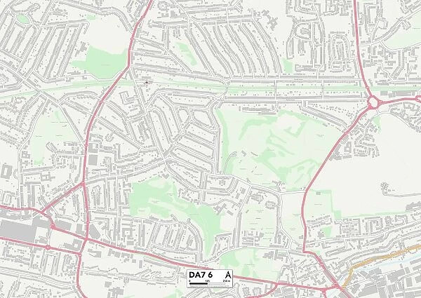 Bexley DA7 6 Map