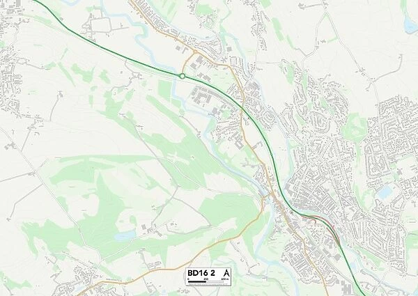 Bingley BD16 2 Map