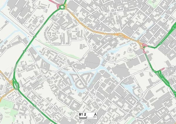 Birmingham B1 2 Map