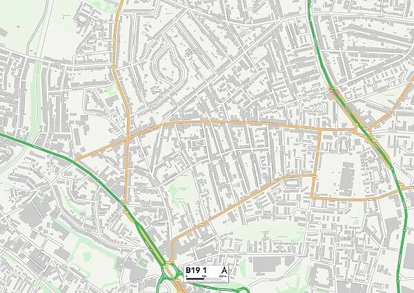 Birmingham B19 1 Map