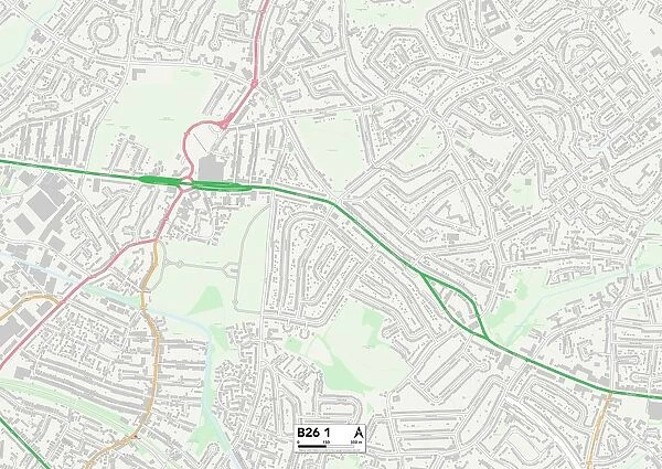 Birmingham B26 1 Map