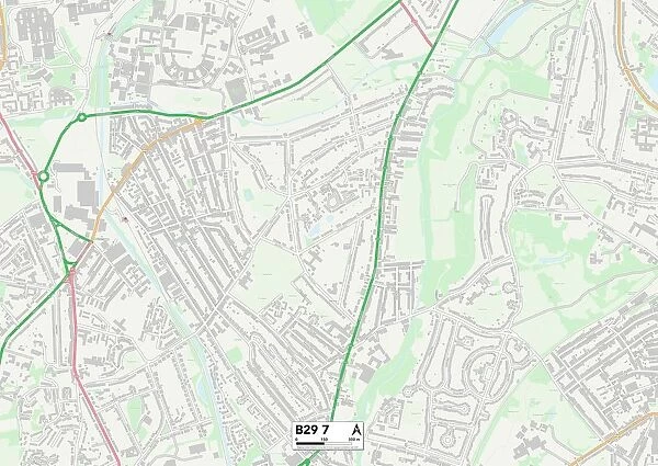 Birmingham B29 7 Map