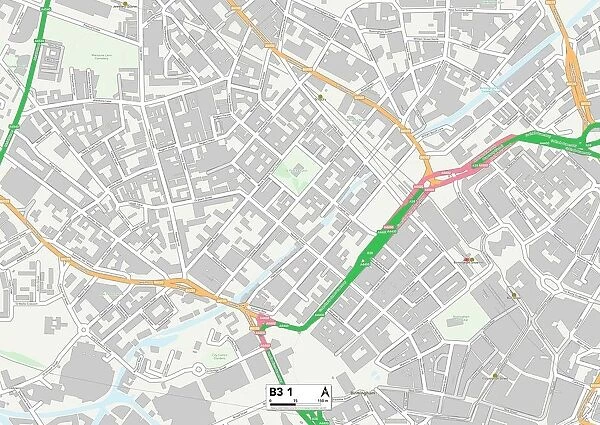 Birmingham B3 1 Map