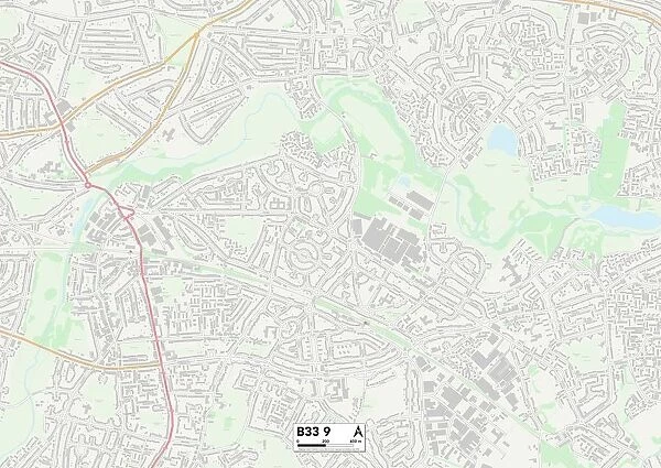 Birmingham B33 9 Map