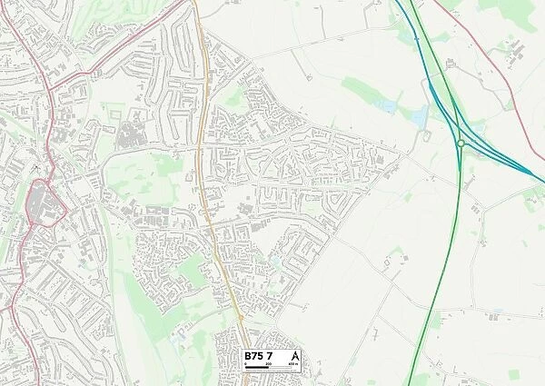 Birmingham B75 7 Map