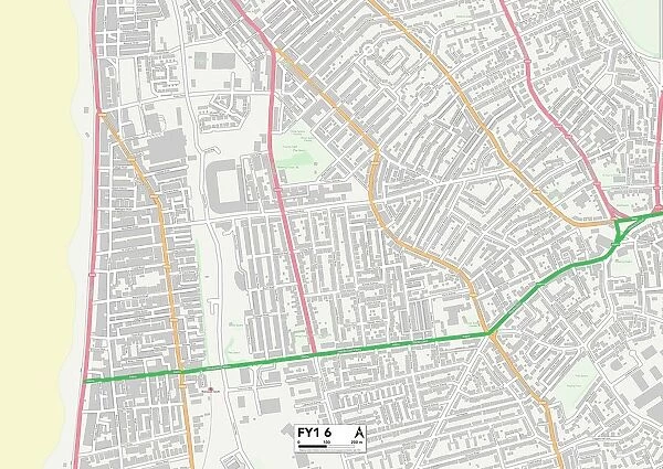 Blackpool FY1 6 Map