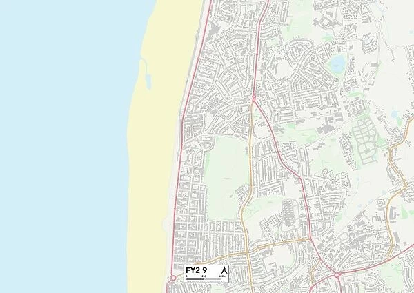 Blackpool FY2 9 Map