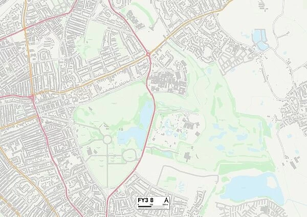 Blackpool FY3 8 Map
