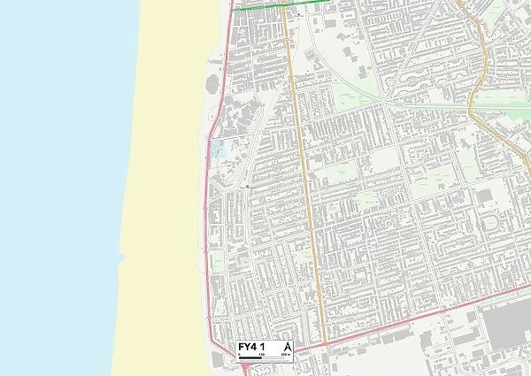 Blackpool FY4 1 Map