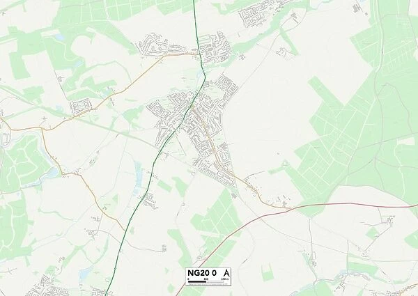 Bolsover NG20 0 Map