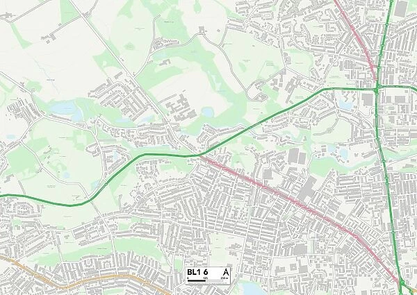 Bolton BL1 6 Map